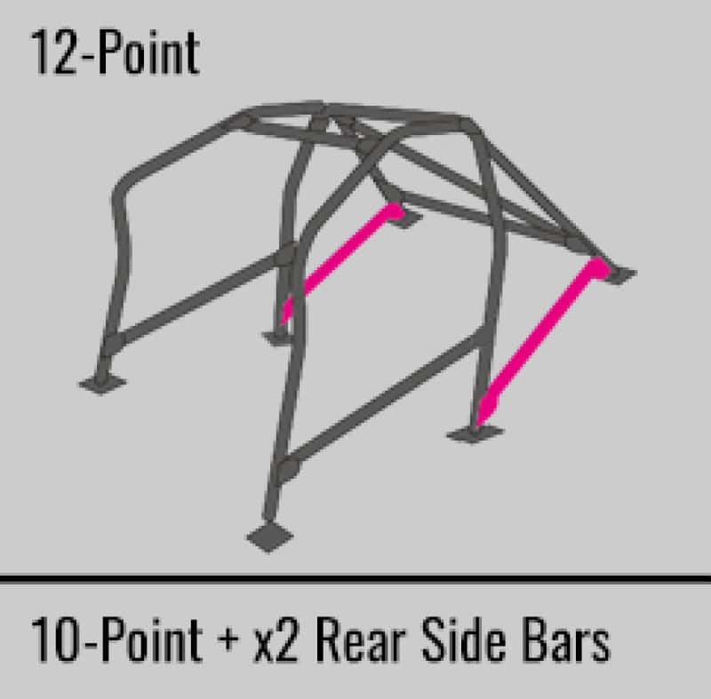 Cusco — Cusco Steel Roll Cage 12 Point 2 Passenger Escape Dash 2015 Subaru WRX / STI - view 4