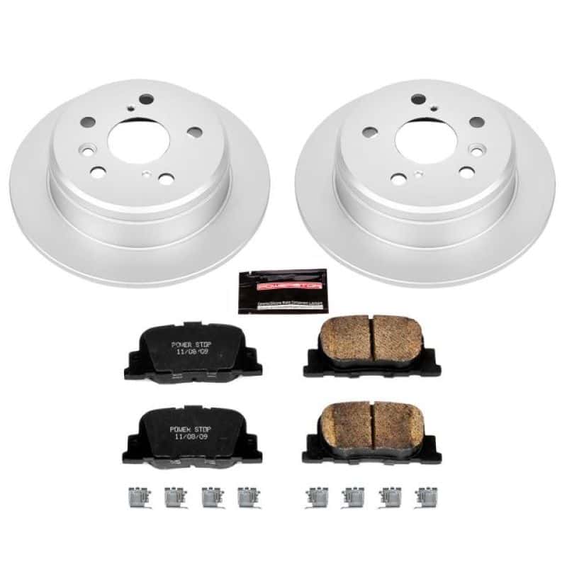 PowerStop — Power Stop 00-01 Lexus ES300 Rear Z17 Evolution Geomet Coated Brake Kit - view 1