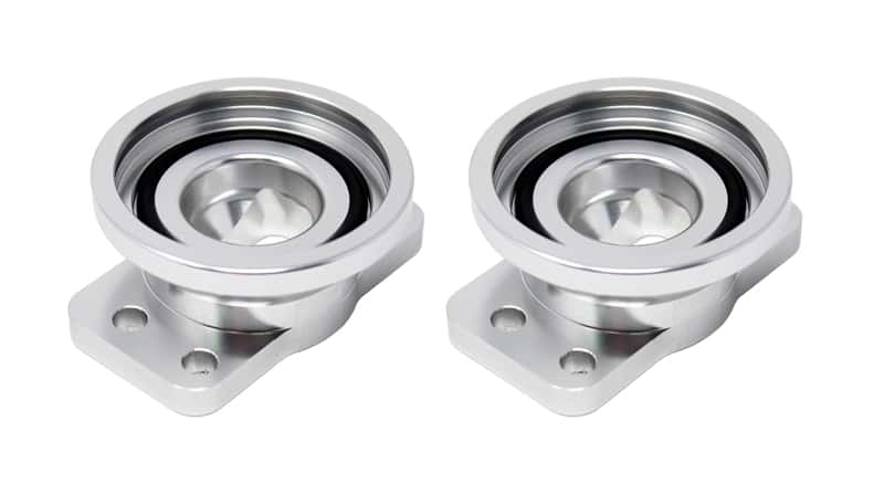 Torque Solution — Torque Solution Dual HKS Blow Off Valve Adapter 2018+ Kia Stinger 3.3T - view 1