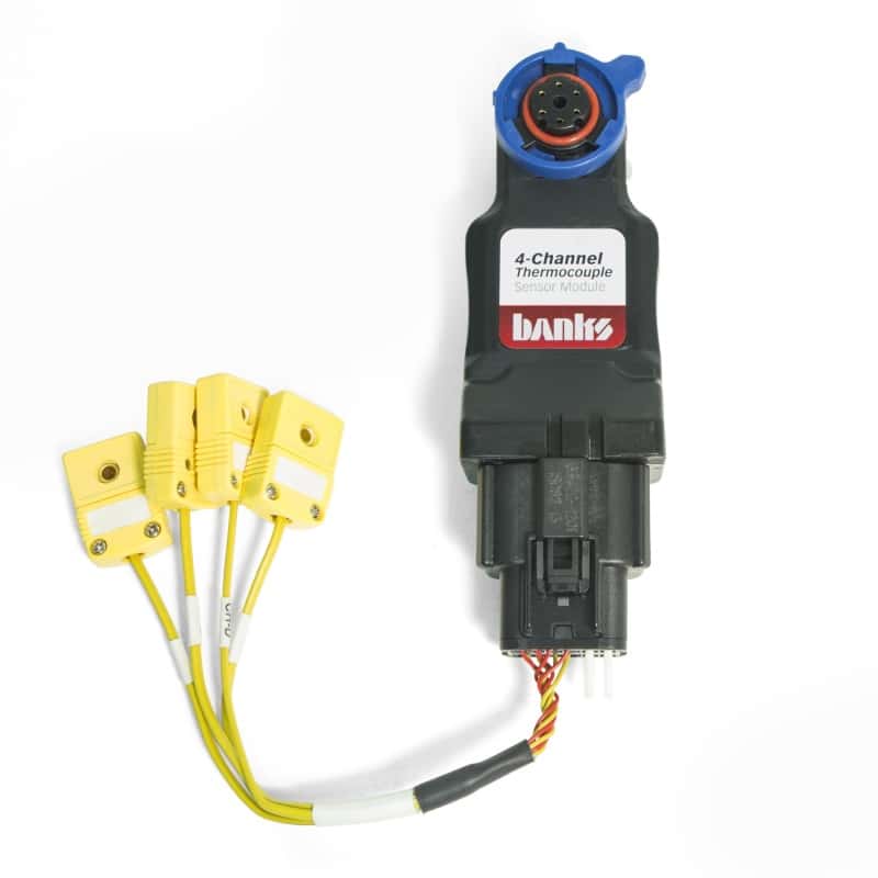 Banks Power — Banks Power iDash 1.8 DataMonster / Super Gauge 4 Ch Thermocouple Module System
Tuners/Programmers
4 Ch Thermocouple - view 1