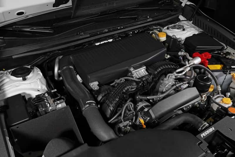Perrin Performance — PERRIN 22-25 Subaru WRX / 19-25 Ascent / 20-25 Outback & Legacy Turbo Top Mount Intercooler - Black - view 6