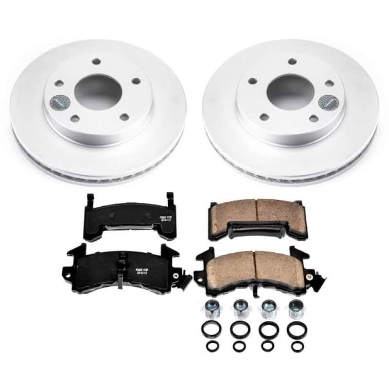 PowerStop — Power Stop 79-85 Buick Riviera Front or Rear Z17 Evolution Geomet Coated Brake Kit - view 1