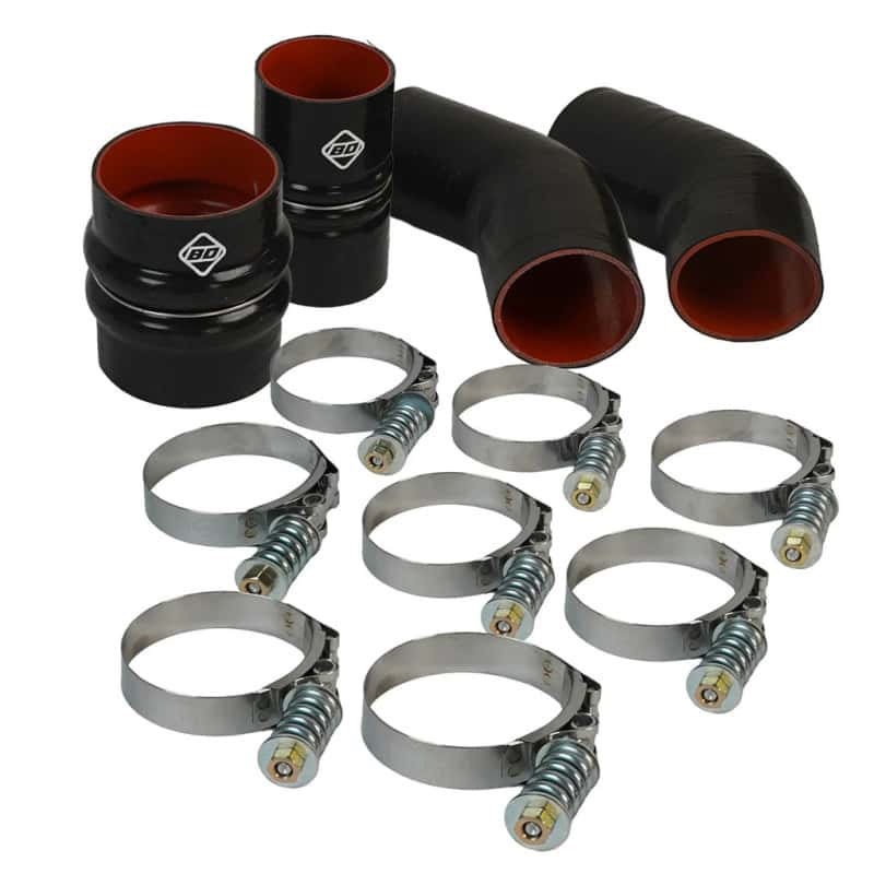 BD Diesel — BD Diesel 13-18 RAM 2500/3500/4500/5500 6.7L Cummins Intercooler Hose & Clamp Kit - view 1