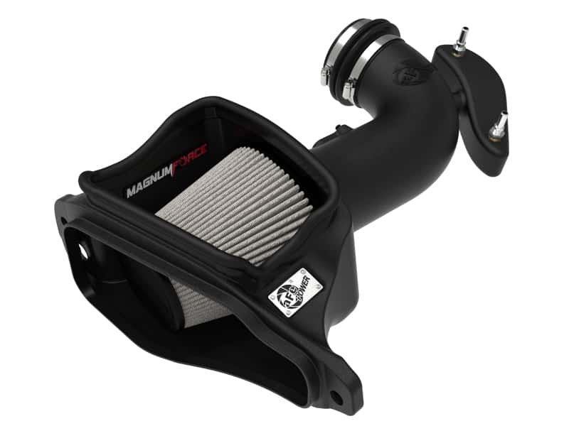 aFe — aFe POWER Magnum FORCE Stage-2 Pro DRY S Cold Air Intake Sys 14-19 Chevrolet Corvette (C7) V8-6.2L
Magnum FORCE Intake - view 1