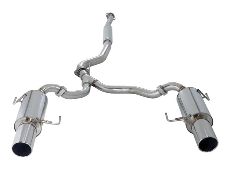 HKS — HKS 05-07 Subaru Legacy GT (JDM Model Only) Silent Hi-Power Dual Exhaust - view 1
