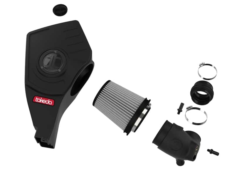 aFe — AFE Momentum Intake System W/ Pro Dry S Filter 22-23 Kia Stinger
Takeda Intake System - view 2
