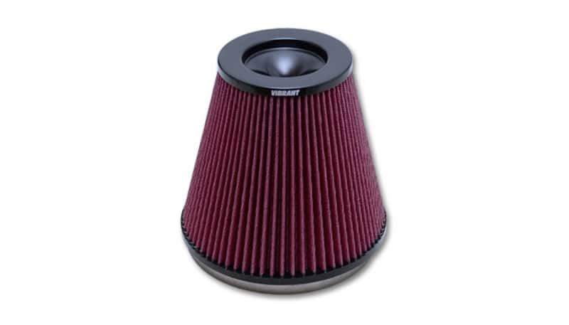 Vibrant — Vibrant The Classic Perf Air Filter 5in Cone OD x 7in Height x 7in Flange ID
7"ID5"ODFilterforBVS
7"IDAirFilterforBVS
Air Filter - view 1