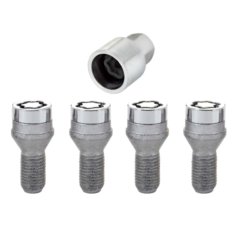 McGard — McGard Wheel Lock Bolt Set - 4pk. (Cone Seat) M12X1.5 / 17mm Hex / 22.2mm Shank Length - Chrome - view 5