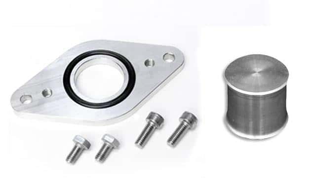 Torque Solution — Torque Solution Greddy Blow Off Valve Adapter w/ Plug: Subaru WRX 2008-2014 & Legacy GT 05-09 - view 2