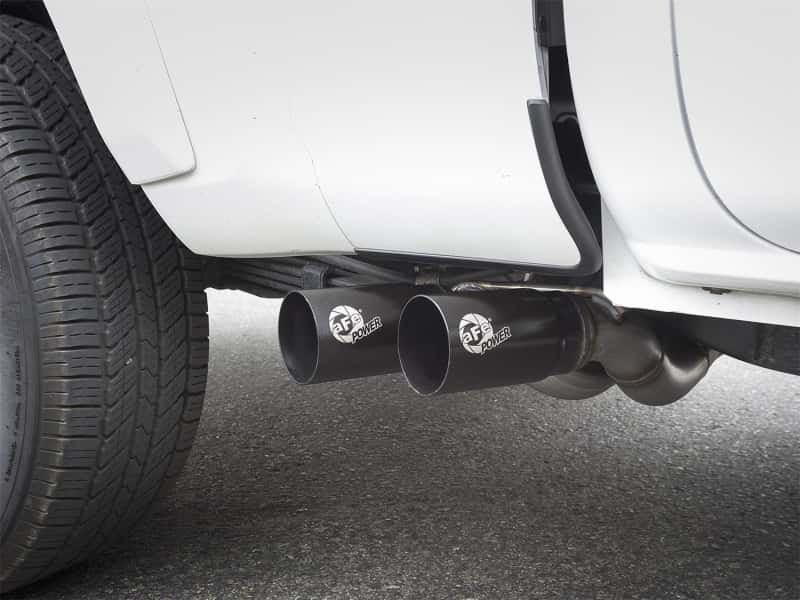 aFe — aFe Rebel Exhausts Cat-Back SS 16 Toyota Tacoma V6-3.5L w/ Black Tips
Cat-Back Exhaust - view 5