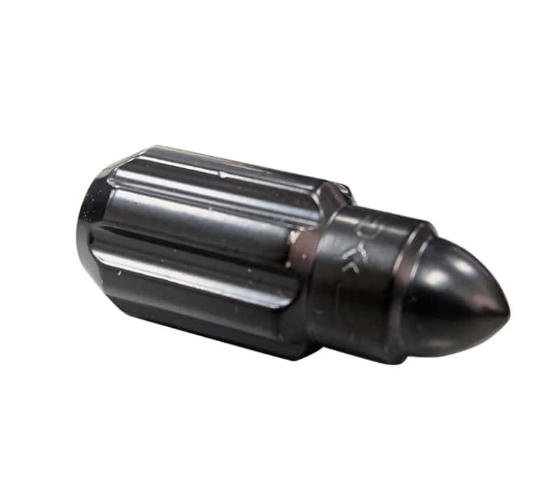 NRG — NRG 500 Series M12 X 1.5 Bullet Shape Steel Lug Nut Set - 21 Pc w/Lock Key - Black - view 8