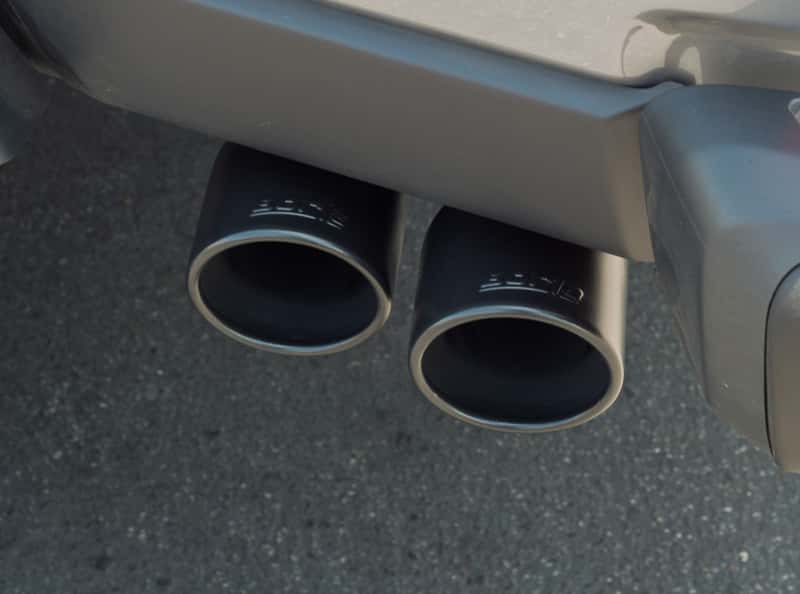 Borla — Borla 2020 Jeep Gladiator JT 3.6L V6 AT/MT AWD 2.75-2in ATAK Catback Ceramic Blk Tailpipe & Tips
Cat-Back System - view 2