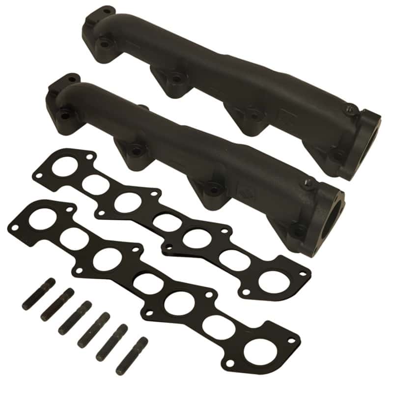 BD Diesel — BD Diesel 08-10 Ford F-250/F-350/F-450/F-550 Powerstroke 6.4L Exhaust Manifold Set
Exhaust Manifold Set - view 1