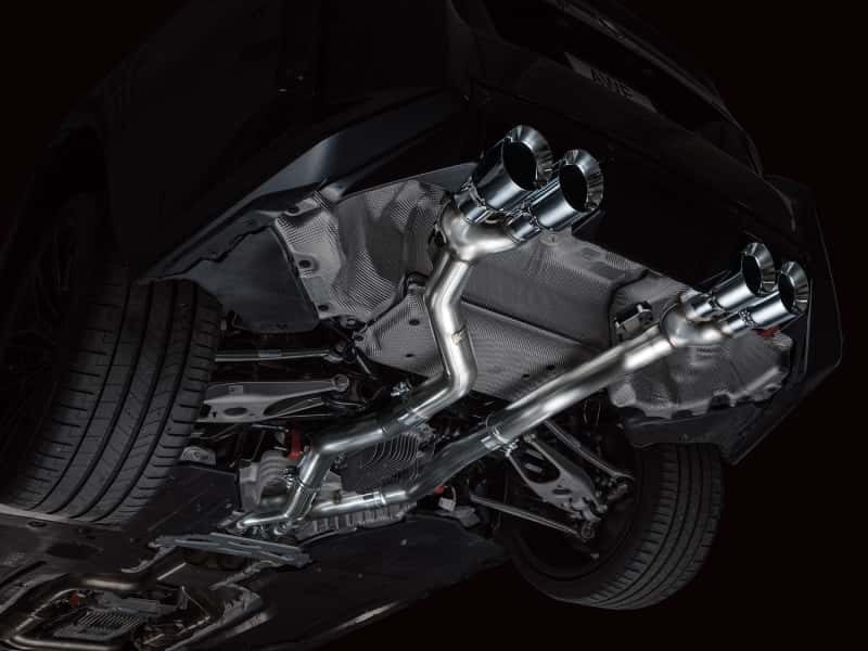 AWE Tuning — AWE Tuning 23-24 BMW G87 M2 Track Edition Exhaust - Chrome Silver Tips
Track Catback - view 2