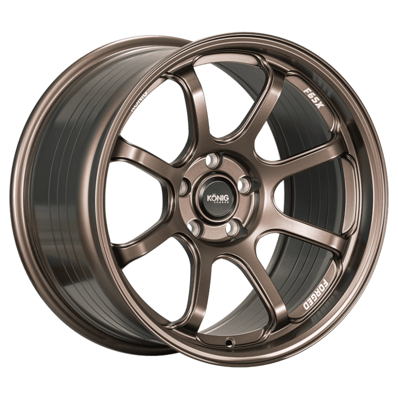 Konig — Konig Forged F6SX 18x10 5x120 ET40 Race Bronze Wheel (Knurled Bead) - view 2