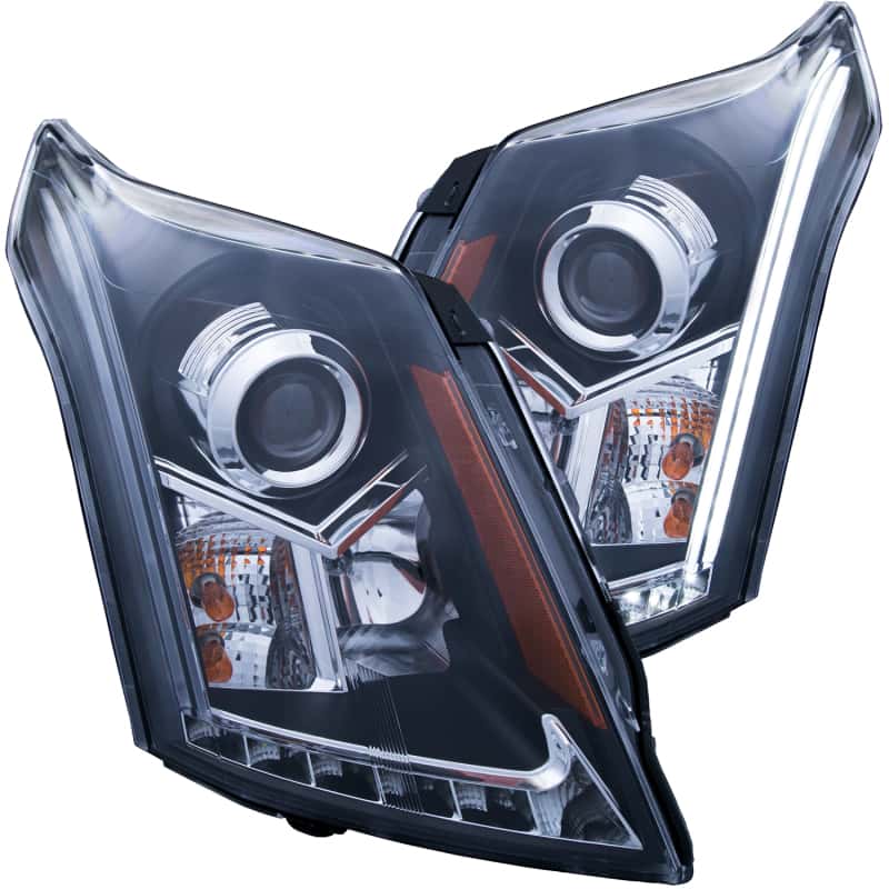 ANZO — ANZO 2010-2015 Cadillac SRX Projector Headlights w/ Plank Style Design Black
Head Light Set
HdLtSet - view 2