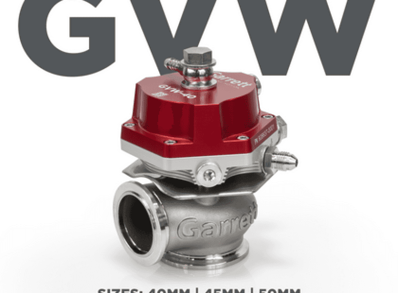 Garrett — Garrett GVW-50 50mm Wastegate Kit - Red - view 5
