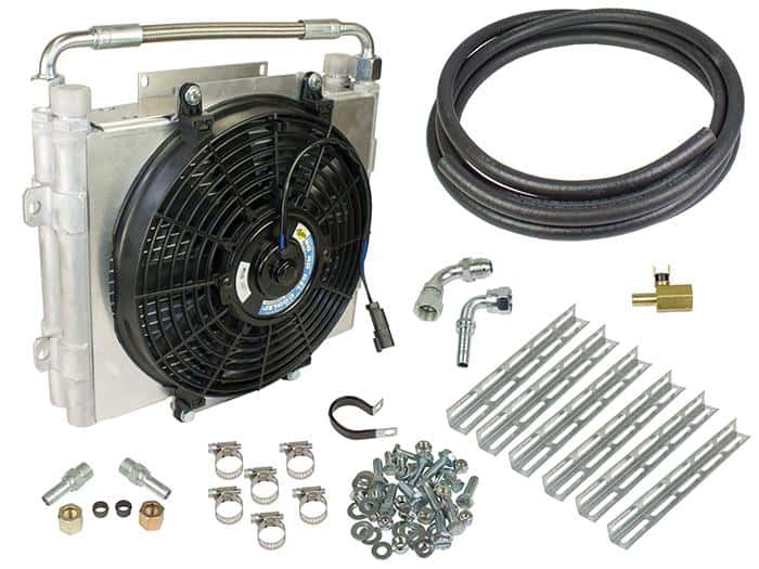 BD Diesel — BD Diesel Xtrude Double Stacked Transmission Cooler Kit - Universal 5/8in Tubing
XTRUDED TRANS COOLER
A/TOilCooler - view 5