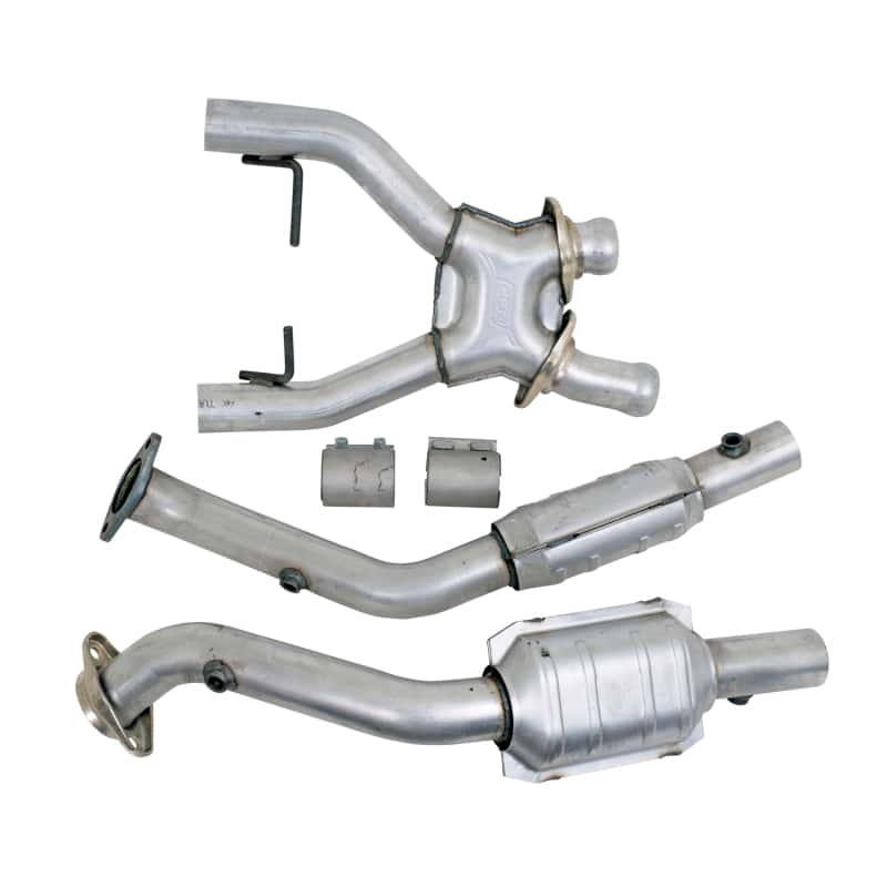 BBK — BBK 96-98 Mustang 4.6 Cobra High Flow X Pipe With Catalytic Converters - 2-1/2
ExhstCrossoverPipe
Exhaust Pipes - view 8