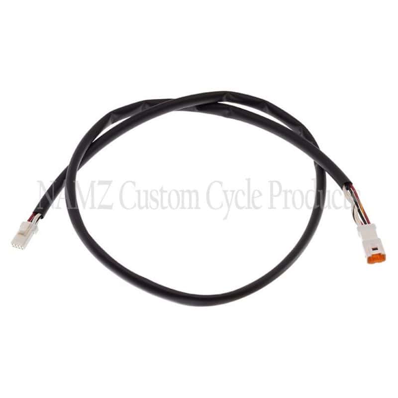 NAMZ — NAMZ 22-23 V-Twin FXLRST Models Plug-N-Play Speedometer/Tachometer Xtension Harness 32in. - view 1