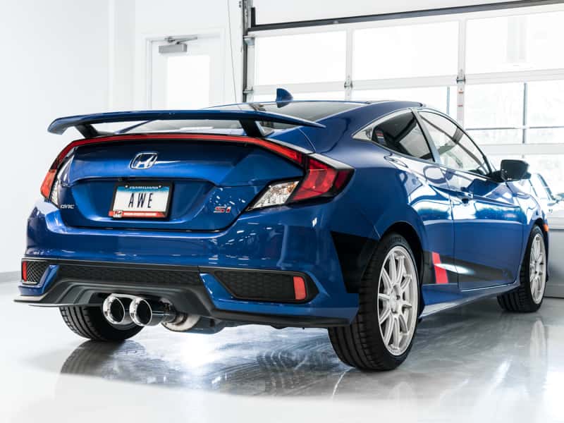 AWE Tuning — AWE Tuning 2016+ Honda Civic Si Touring Edition Exhaust w/Front Pipe & Dual Chrome Silver Tips
Touring Exhaust - view 10