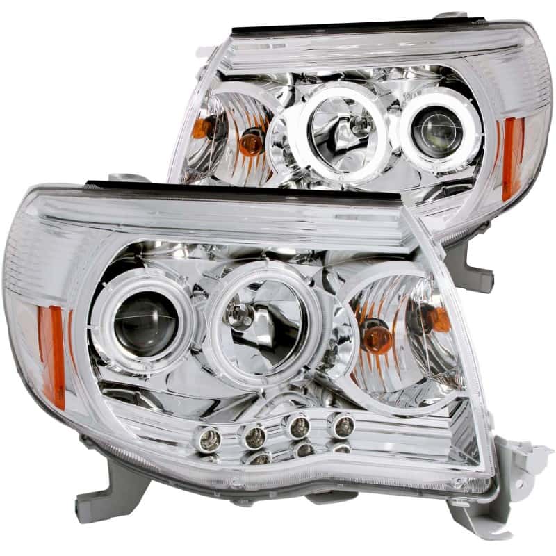 ANZO — ANZO 2005-2011 Toyota Tacoma Projector Headlights w/ Halos Chrome
Head Light Set
HdLtSet - view 1