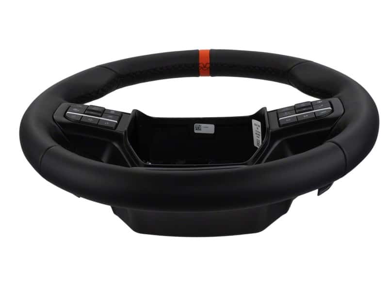Ford Racing — Ford Racing 2021+ F-150 Raptor Steering Wheel Kit - Black - view 6