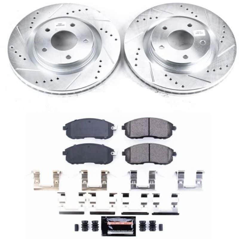 PowerStop — Power Stop 2019 Nissan Sentra Front Z23 Evolution Sport Brake Kit - view 1