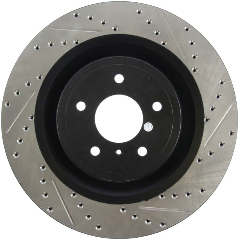 Stoptech — StopTech Infiniti G37 / Nissan 370Z SportStop Slotted & Drilled Front Left Rotor
Slot/Drill Rotor - view 8