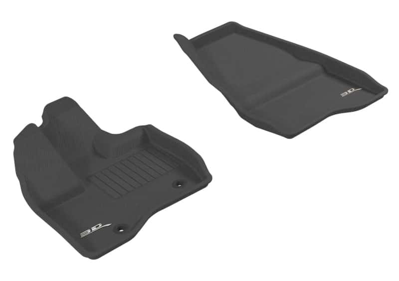 3D MAXpider — 3D MAXpider 2011-2014 Ford Explorer Kagu 1st Row Floormat - Black
Floor Mat Set - view 1