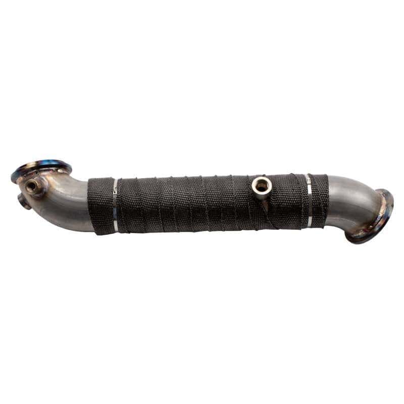 Wehrli — Wehrli 11-15 Chevrolet 6.6L LML Duramax 3in Stainless Down Pipe (V-Band Style)
Down Pipe 11-15 SS - view 4