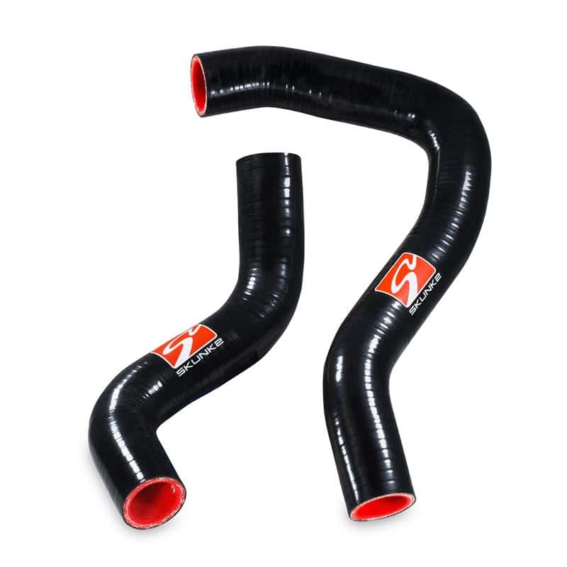 Skunk2 Racing — Skunk2 02-05 Honda Civic Si Radiator Hose Kit (Blk/Rd 2 Hose Kit) - view 2