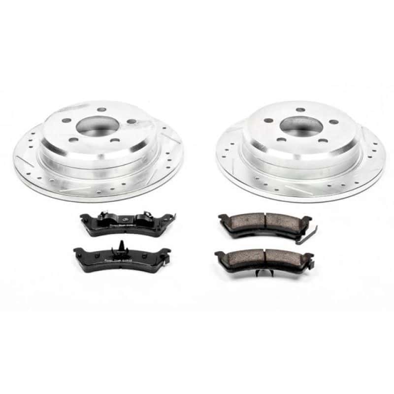 PowerStop — Power Stop 93-98 Jeep Grand Cherokee Rear Z23 Evolution Sport Brake Kit - view 1