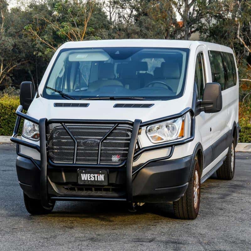 Westin — Westin 15-21 Ford Transit 150/250/350 HDX Grille Guard - Black
Grille Guard - view 5