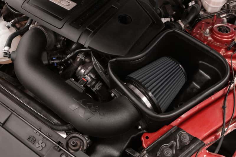 K&N Engineering — K&N 18-23 Ford Mustang GT 5.0L V8 F/I DRYFLOW Performance Air Intake System
Air Intake System - view 4