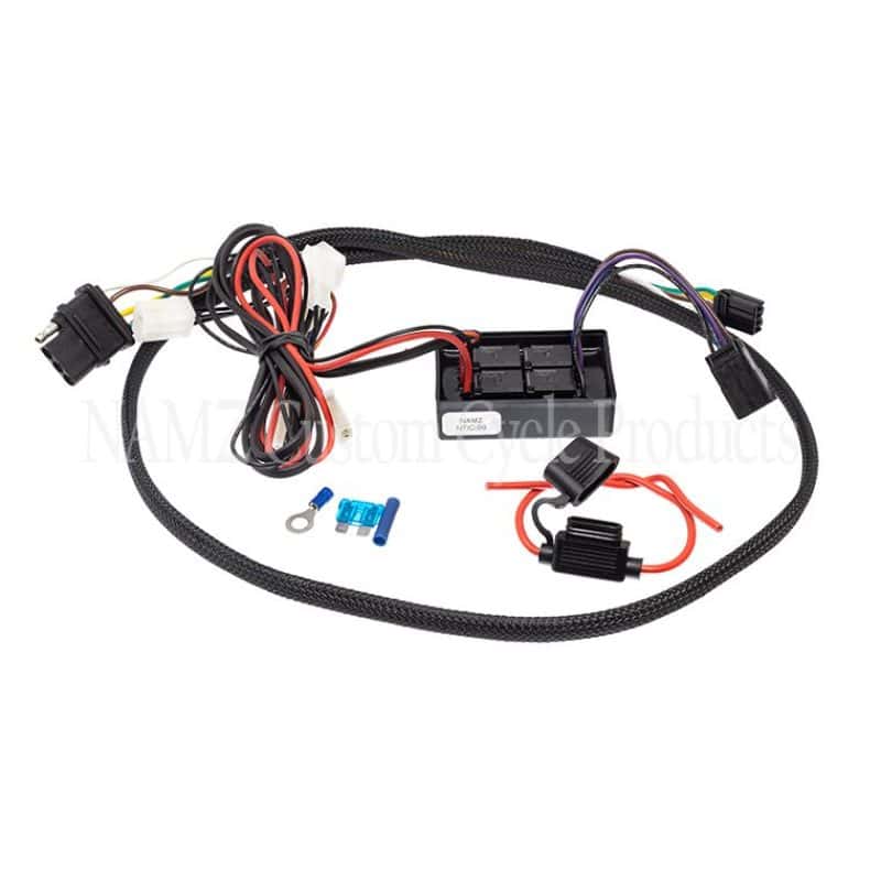 NAMZ — NAMZ 2012+ Honda Gullwing Trailer 5/4 Combo Isolator (Incl. Bike Side Harness) - view 1