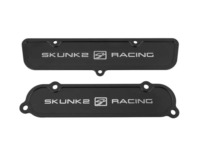 Skunk2 Racing — Skunk2 Black Anodized Billet 6061 Aluminum Intake & Exhaust Port Covers - K-Series Cylinder Heads
CylinderHeadPortCovr - view 2
