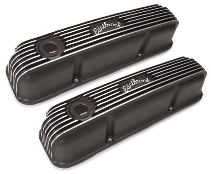 Edelbrock — Edelbrock Valve Cover Classic Series Ford 1958-1976 FE V8 Black
ELITE - view 4