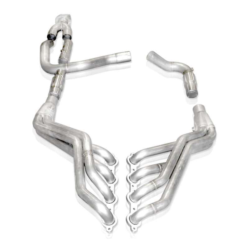 Stainless Works — Stainless Works 2007-14 Chevy Tahoe and Yukon LT 1-3/4in Primaries 2-1/2in Y-Pipe High-Flow Cats
Exhaust System - view 1