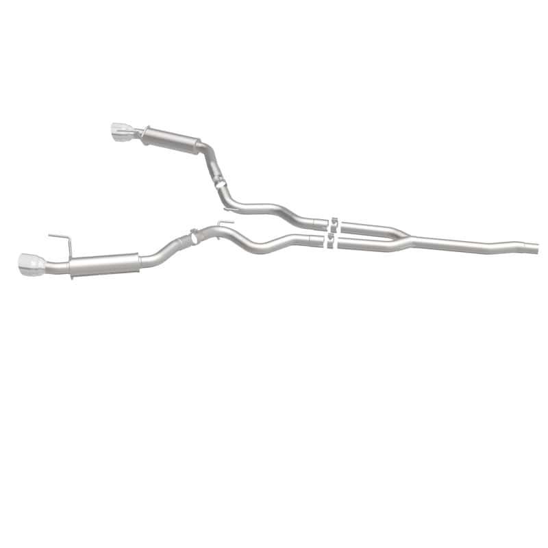 Magnaflow — MagnaFlow Cat-Back 15-16 Ford Mustang 2.3L L4 Competition SS 3in Dual Split Rear 4.5in Black Tips
Cat-Back - view 9