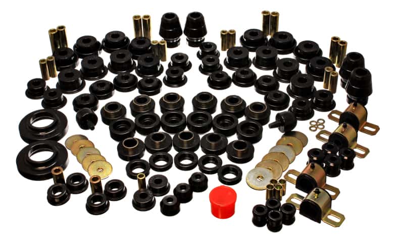 Energy Suspension — Energy Suspension 07-11 Jeep JK 2dr Black Hyper-Flex Master Bushing Set
Master Bushing Kit - view 3