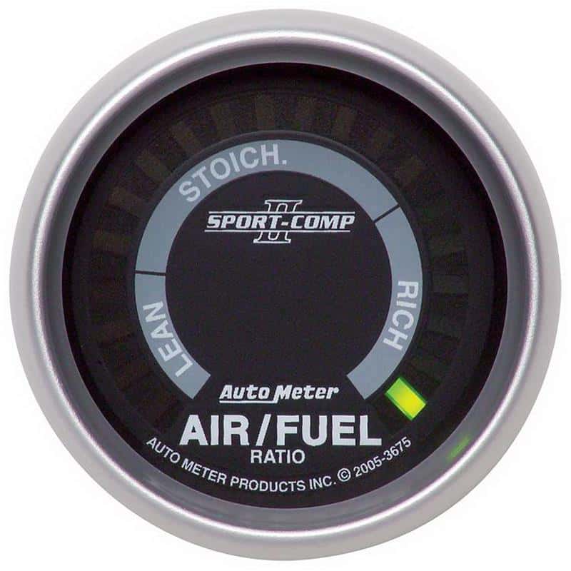 AutoMeter — Autometer Sport-Comp II 52mm Lean-Rich Digital Air/Fuel Ratio Narrowband Gauge
2-1/16" AIR/FUEL RAT - view 2