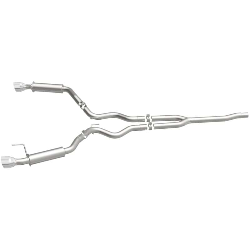 Magnaflow — MagnaFlow Cat-Back 15-16 Ford Mustang 2.3L L4 Competition SS 3in Dual Split Rear 4.5in Black Tips
Cat-Back - view 32