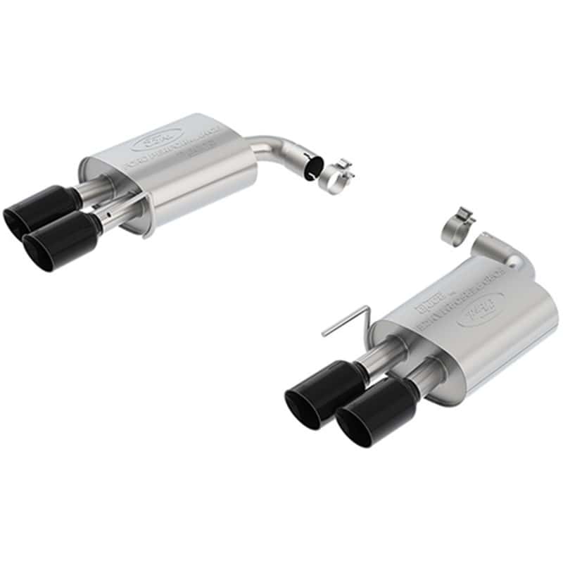 Ford Racing — Ford Racing 2018 Mustang GT 5.0L Sport Muffler Kit - Black Chrome Tips
Muffler Kit - view 2