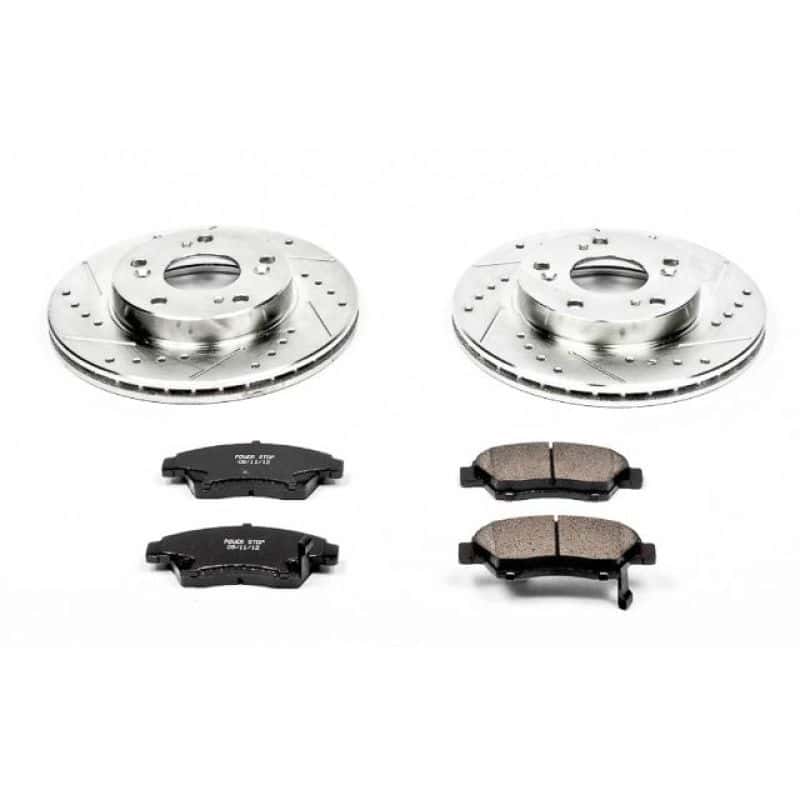 PowerStop — Power Stop 02-06 Acura RSX Front Z23 Evolution Sport Brake Kit - view 1