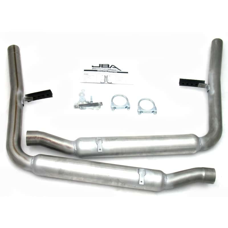 JBA — JBA 65-70 Ford Mustang 260-428 409SS GT350R Style Dual Side Header Back Exhaust
Exhaust System - view 2
