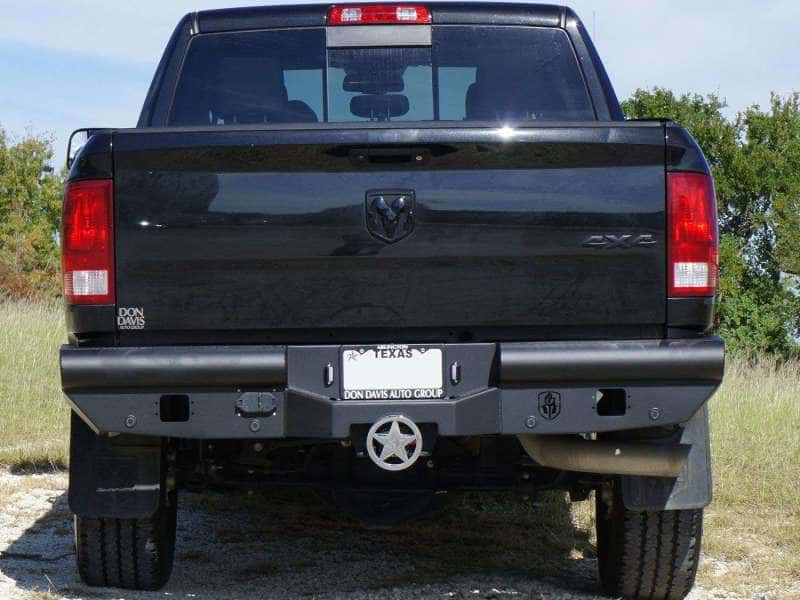 Road Armor — Road Armor 10-18 Dodge 2500 Vaquero Rear Non-Winch Bumper - Tex Blk - view 2