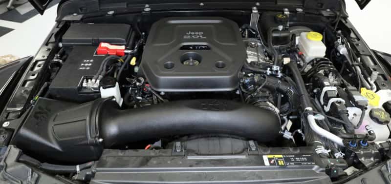 K&N Engineering — K&N 19-20 Jeep Wrangler JL 2.0L L4 F/I Turbo Performance Intake Kit
Air Intake System - view 4