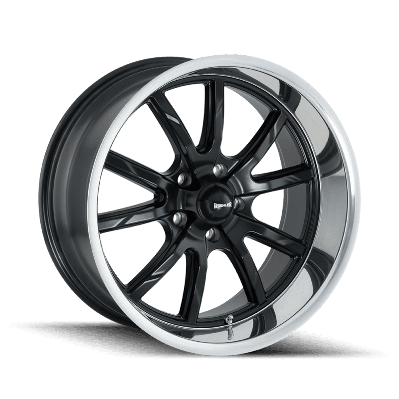 Ridler Wheels — Ridler 650 20x10 / 5x120.65 BP / 0mm Offset / 83.82mm Hub Matte Black Polished Wheel
RIDLER 650 - view 1