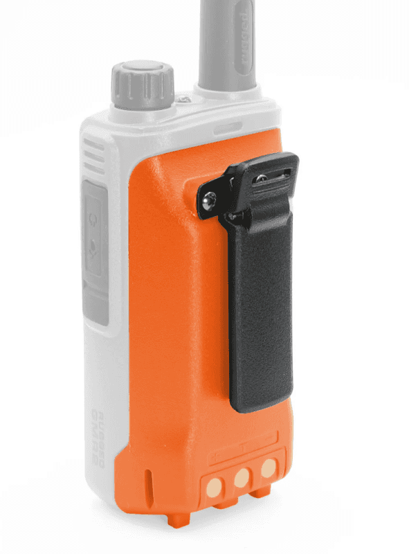 Rugged Radios — Rugged Radios GMR2/GMR2 PLUS Handheld Long-Lasting XL Lithium Battery w/USB Charging Safety Orange - view 2